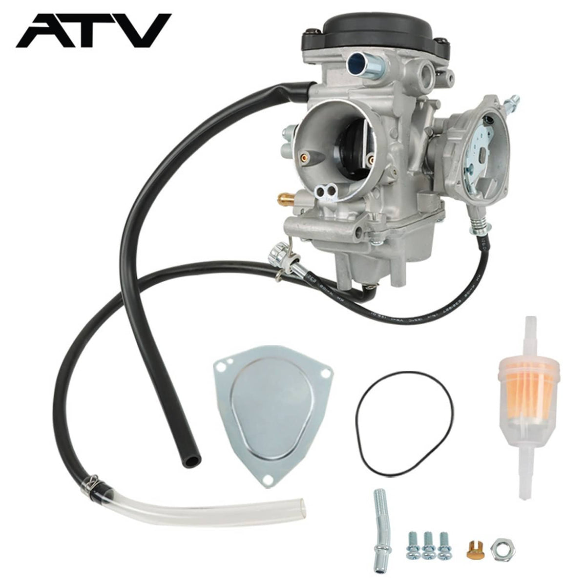 Solidspare Carburetor For Yamaha Big Bear Wolverine Kodiak Grizzly YFM350 YFM400 YFM450 ATV