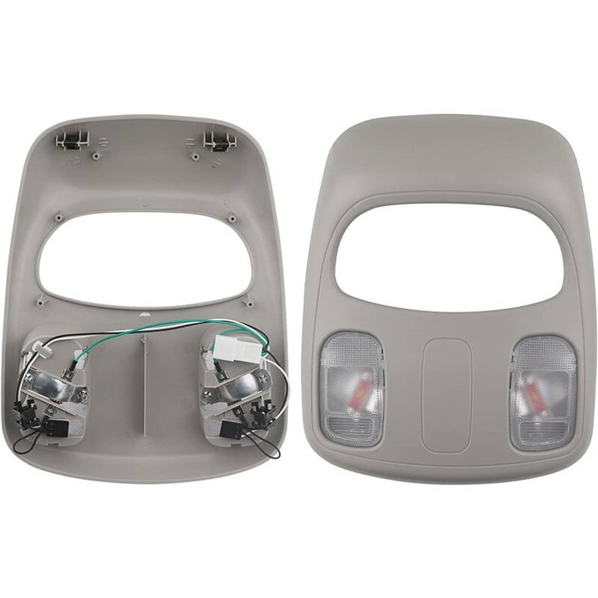 Solidspare Interior Map Light Overhead Roof Console for 2002-2010 Dodge Ram 1500 2500 3500