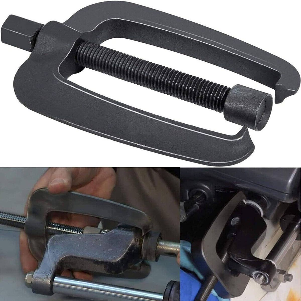 Solidspare Black Hydraulic Steering Support Bracket Puller Removal Tool HS5157 For Seastar