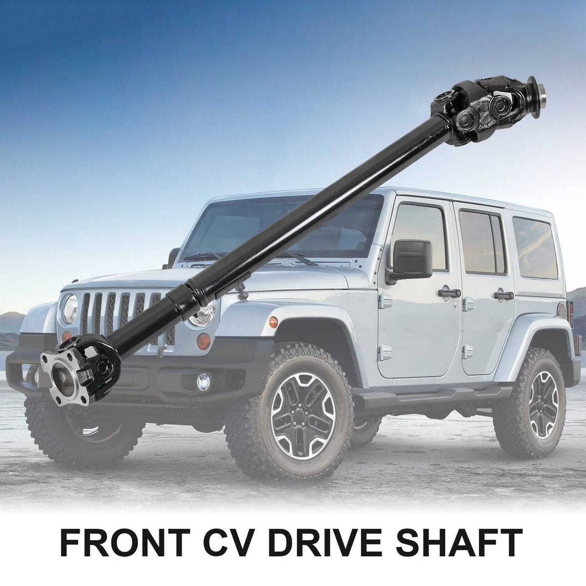Solidspare Front CV Drive Shaft 5071.1A For 2012-2018 Jeep Wrangler JK 4WD NEW