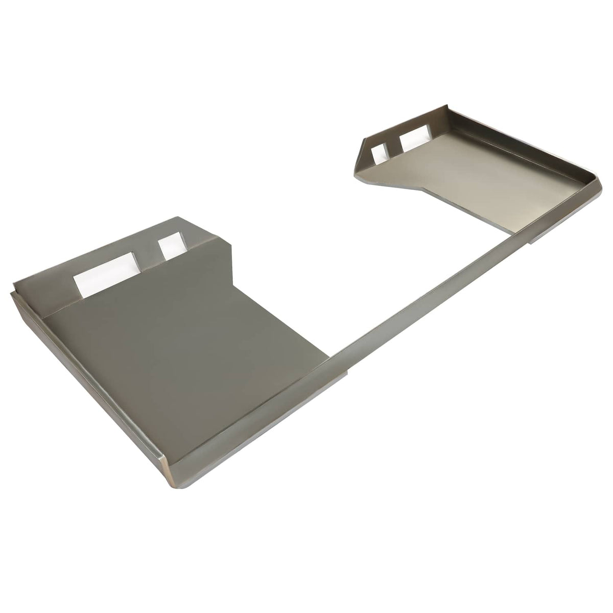 Solidspare 3/8" Quick Tach Hollow Skid Steer Mount Plate Adapter Loader For Kubota Bobcat
