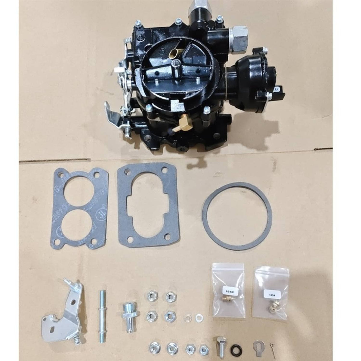 Solidspare New Marine Carburetor For 2bbl V6 4.3L 3310-807764A1 Mercruiser Boats w/ Choke