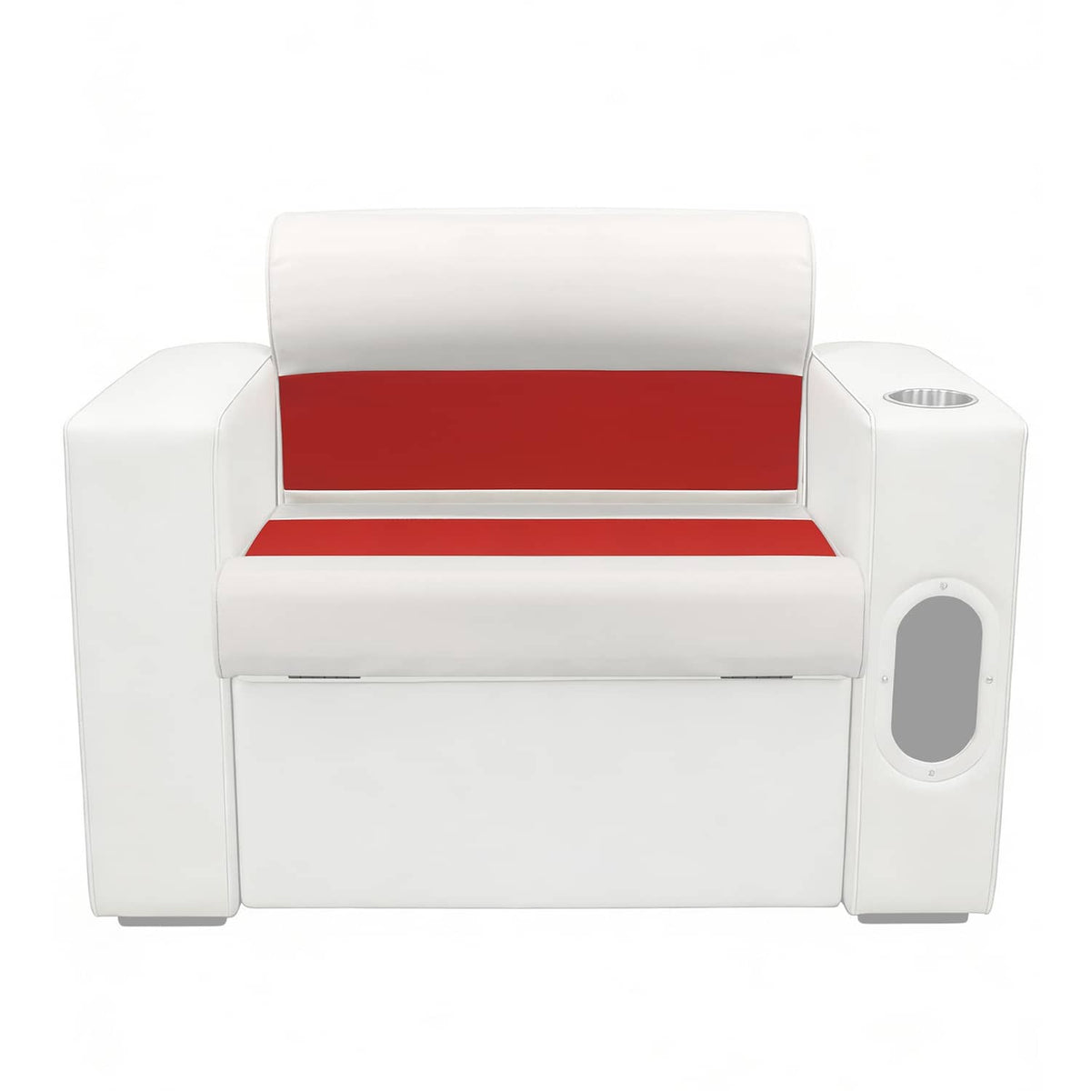 Solidspare #8WD95-1009 28" Boat Pontoon Bench Seat Cushion Set Seat Bottom+Seat Backrest