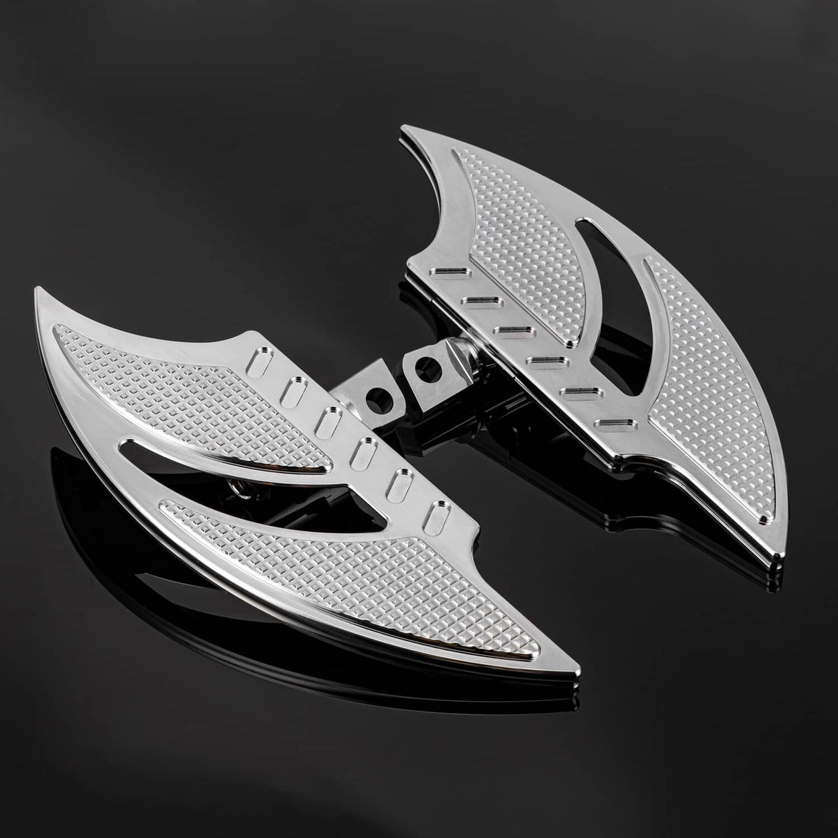 Solidspare Front Rear FloorBoard Footboards For Harley Touring Street Glide Softail Deluxe