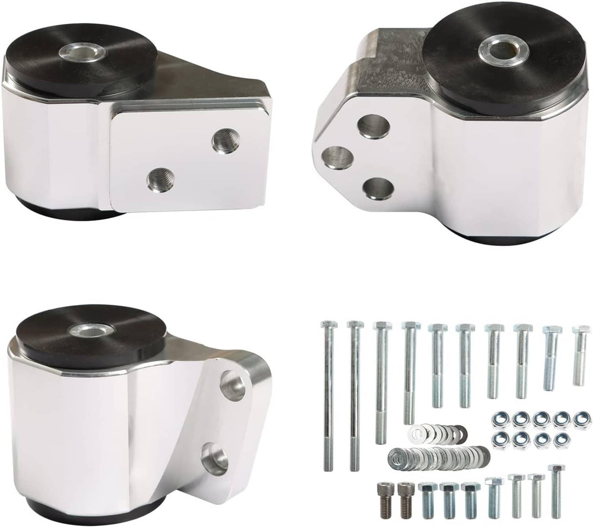 Solidspare Engine Mount Bracket for Honda Civic 92-95 EG K-Swap K20 K24 K-Series DC2 EG6 DC