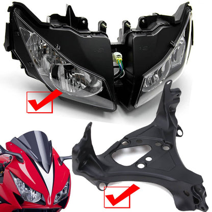 Solidspare For Honda CBR1000RR 2012-2016 Front Headlight Assembly Fairing Stay Bracket New