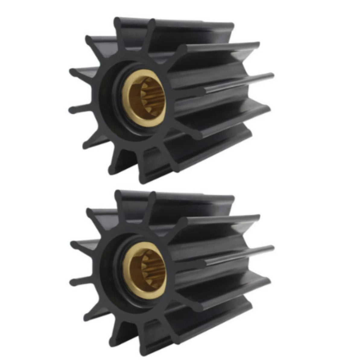 Solid Spare 2X Impeller Replaces Cummins 4019403 4933743 Sherwood 18000K Johnson 09-705BT-1