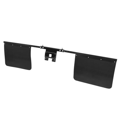 Solid Spare 24x18" Truck Hitch Mount Mud Flap Fit 2" Hitch Receivers Easy to Install Remove