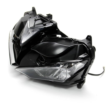 Solidspare Motorcycle Headlight Headlamp Assembly Housing For Yamaha YZF-R3 YZF-R25 13-2018