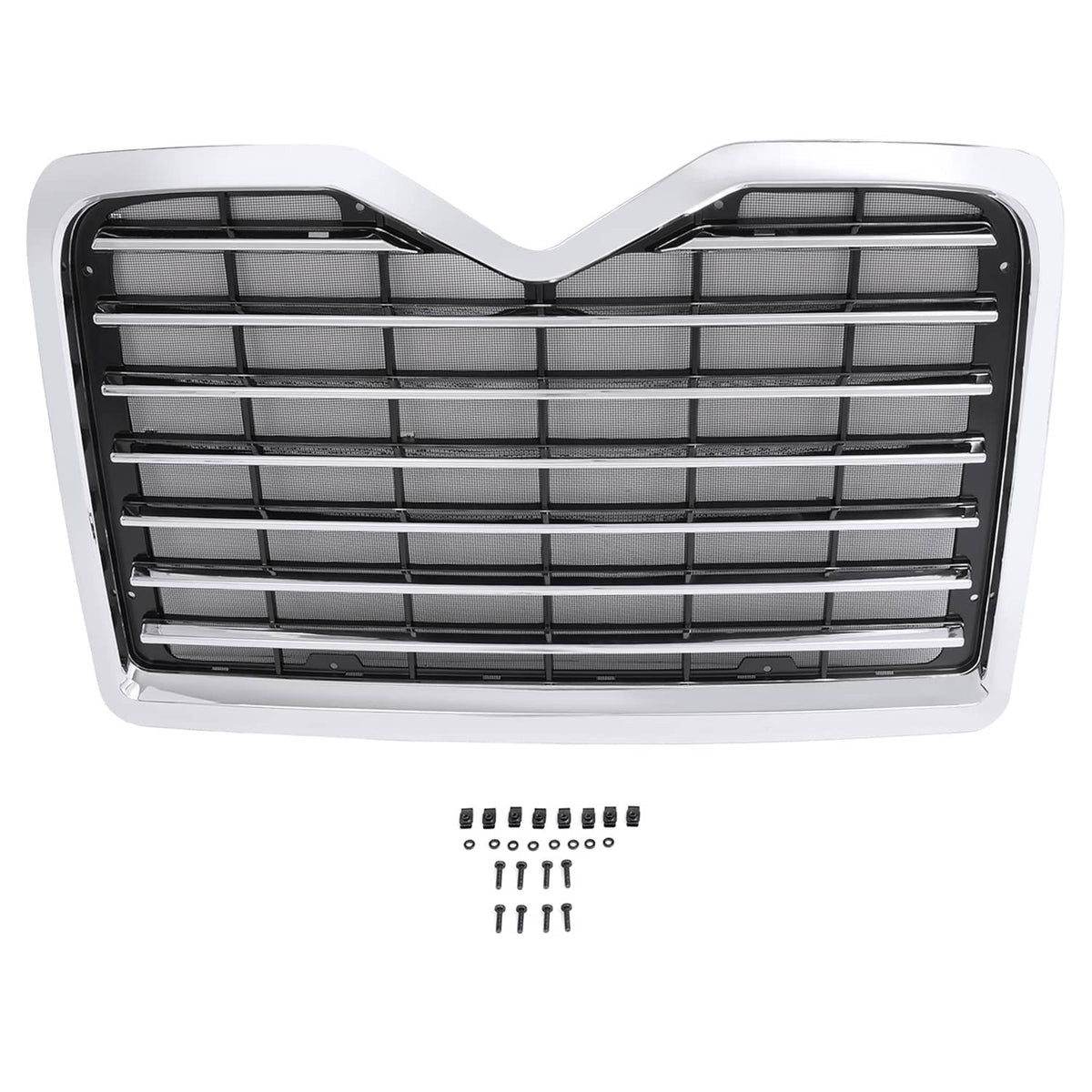 Solid Spare For Mack Vision CXU/CXN/CX CX600 2002-2016 Front Upper Grille W/Bug Screen