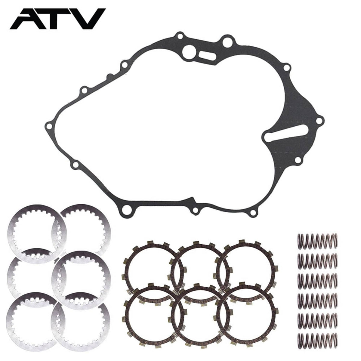 Solidspare Clutch Kit Heavy Duty Springs & Gasket for Yamaha YFM660R Raptor 660R 2001-2005