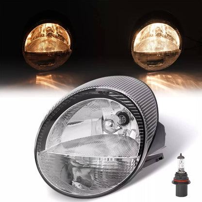Solid Spare Left Driver Side Headlight Assembly Clear For Ford Thunderbird 2002-2005 w/Bulb
