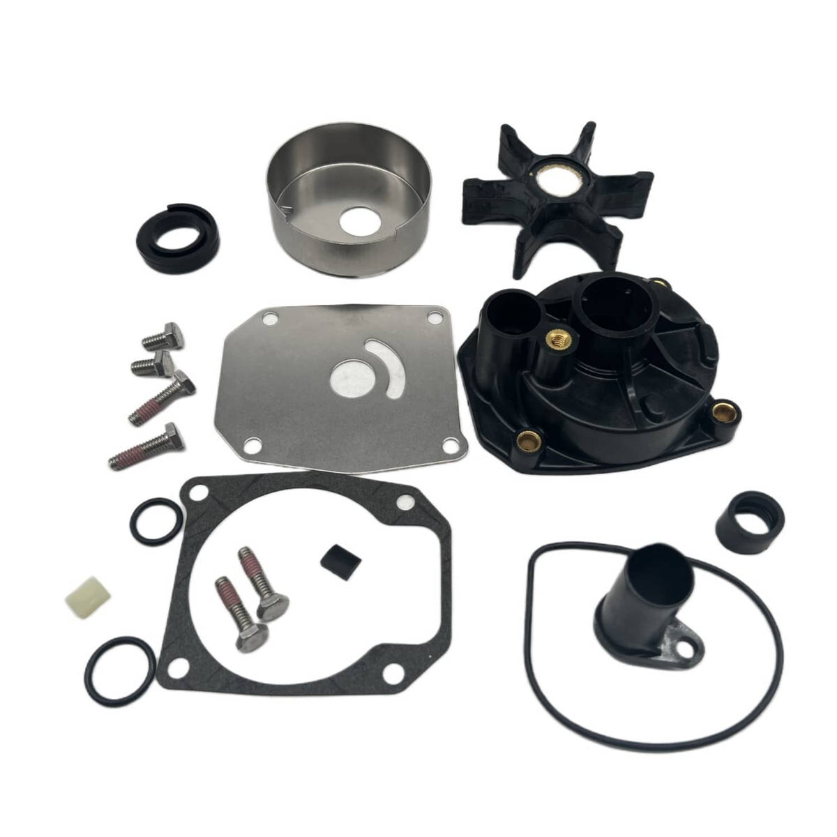 Solid Spare 60 65 70 75HP Water Pump Impeller Kit 438597 432955 18-3389 For Johnson Evinrude