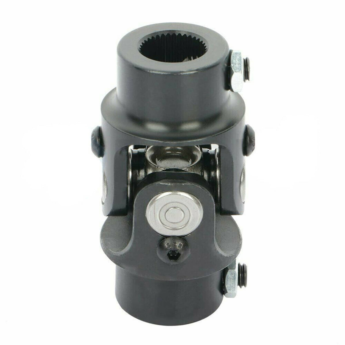 Solidspare New 3/4" DD X 3/4" DD Universal Steering Black Single U-Joint Shaft US