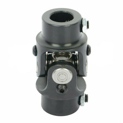 Solidspare New 3/4" DD X 3/4" DD Universal Steering Black Single U-Joint Shaft US