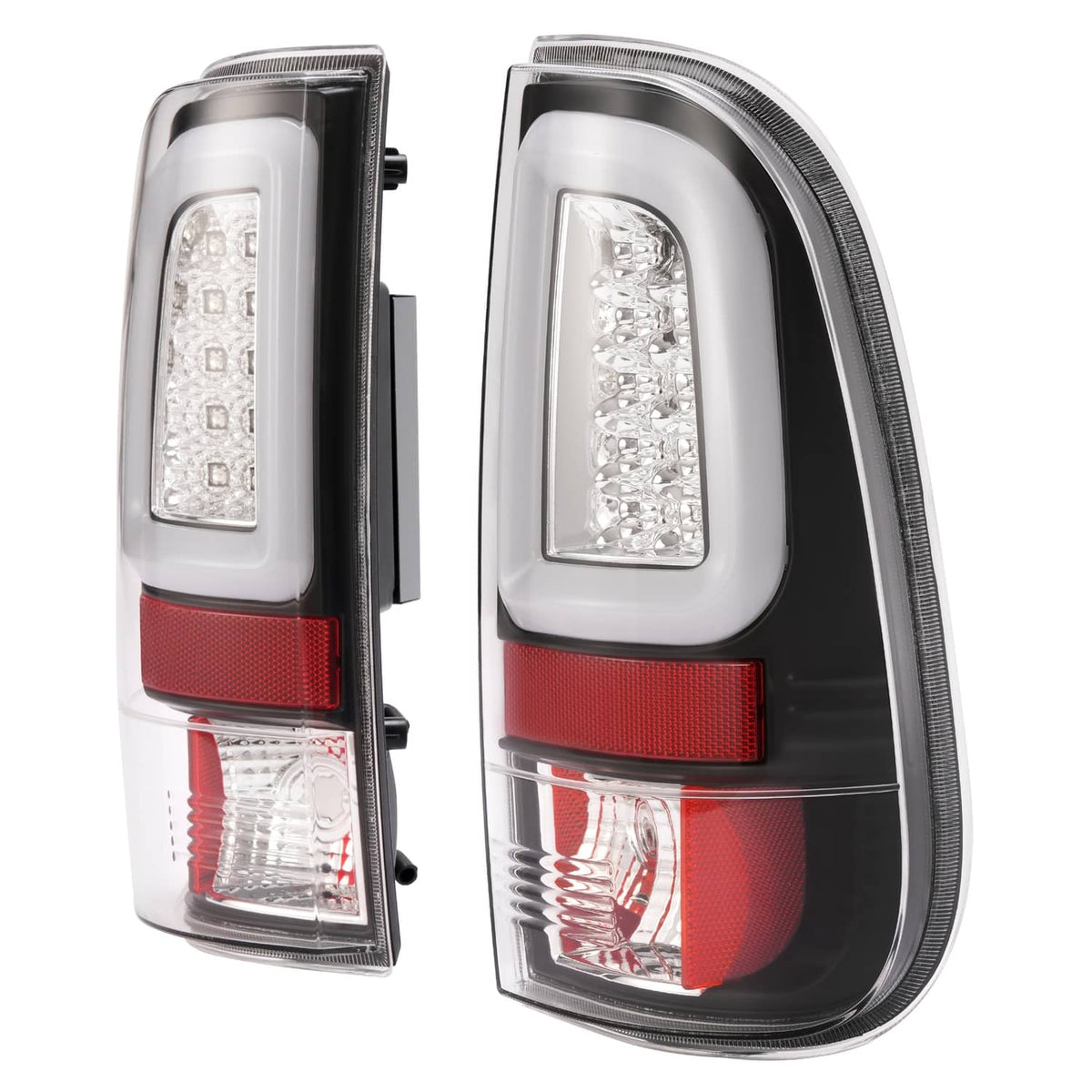 Solid Spare Pair Clear LED Tail Light Brake Lamps For Ford F250 F350 SD Super Duty 2008-2016