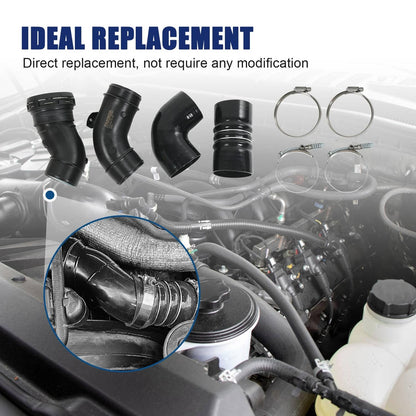 Solidspare Turbo Intercooler Outlet Tube Kit 2011-2016 Power Stroke Engines 6.7L BC3Z6F073A