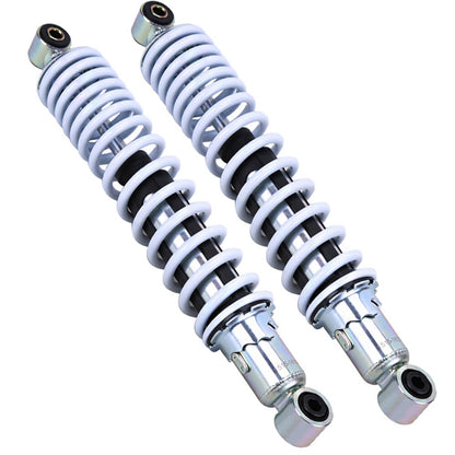 Solidspare 2x Front Shocks Absorber 1987-2006 Fit For Yamaha Banshee YFZ350 Springs WHITE