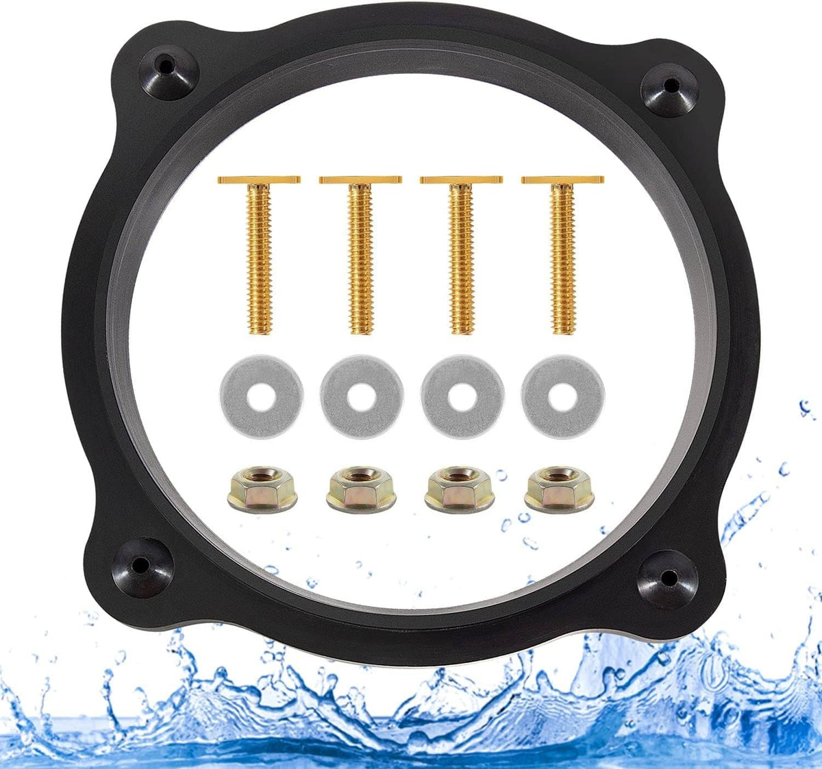 Solidspare 385310063 SE341549 RV Floor Flange Seal and Mounting Kit, Fits Dometic/ Sealand