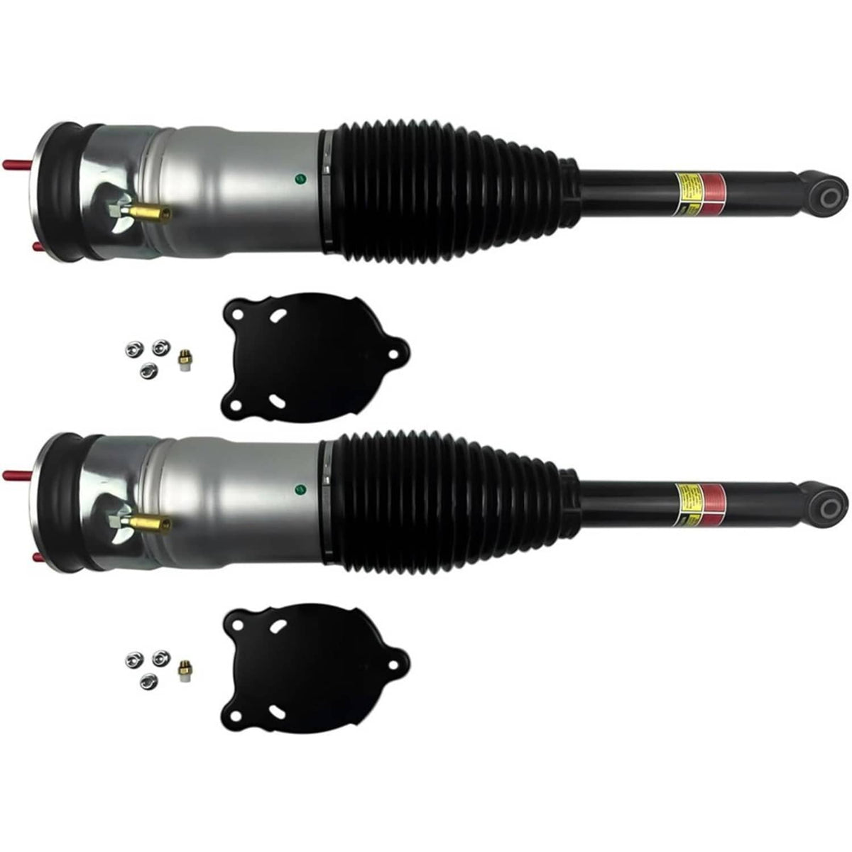 Solidspare Rear Air Suspension Shock Strut Set For 2011-2015 Tesla Model S 6006353-06-C
