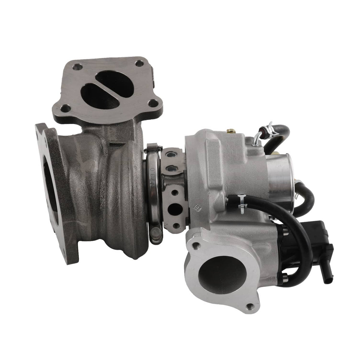 Solidspare Billet Turbocharger FIT Chevy Chevrolet Camaro Malibu GM Cadillac CTS ATS TD04L