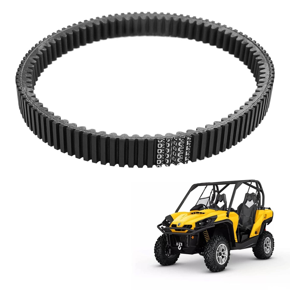 Solidspare New Drive Belt 422280366 420280360 For Can-Am Outlander 1000R 500 570 650 800R