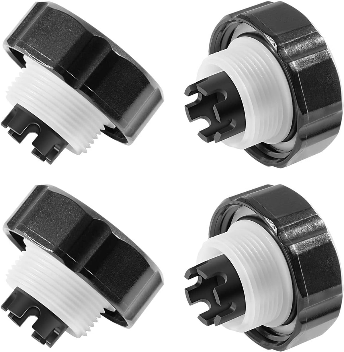 Solidspare VACVBKX1B Vacuum Breaker Kit, for Anti-Siphon Frost-Free Sillcock Valves, 4 Pack