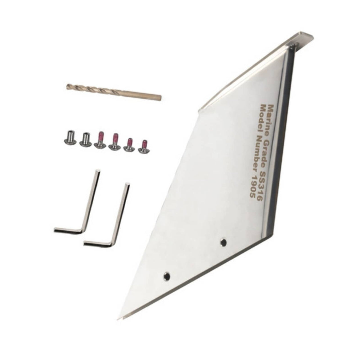 Solid Spare MERCURY MARINER Skeg Guard, Replacement SKEGGARD 150-300hp skeg protector 27211