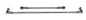 Left (Driver) & Right (Passenger) Tie Rod & Ends for Yerf Dog Go Kart Cart