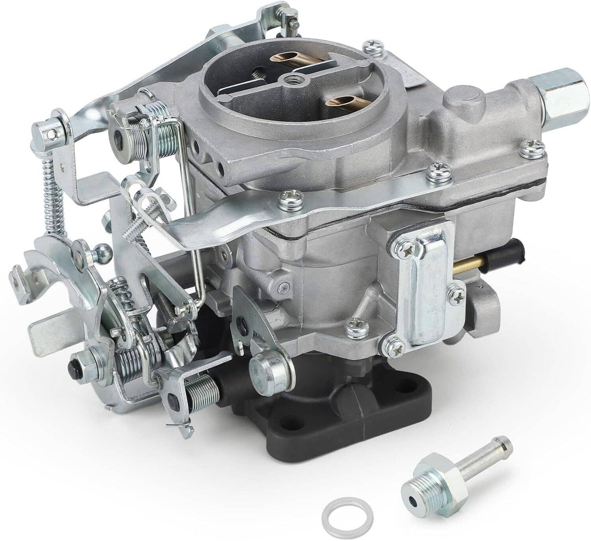 Solidspare Silver Carburetor Carb For 1986-1988 Suzuki Samurai 1.3L Engine US Model Toy-250