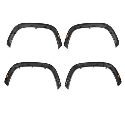 Solid Spare Set of 4 Fender Flares Kit Wheel Arch Trim For 2022-2025 Toyota Tundra TRD PRO