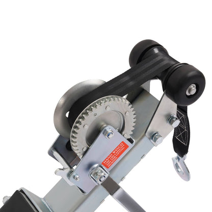 Solidspare Adjustable Sturdy Steel For Heavy Capacity Winch Stand 1400lbs Winch Galvanized