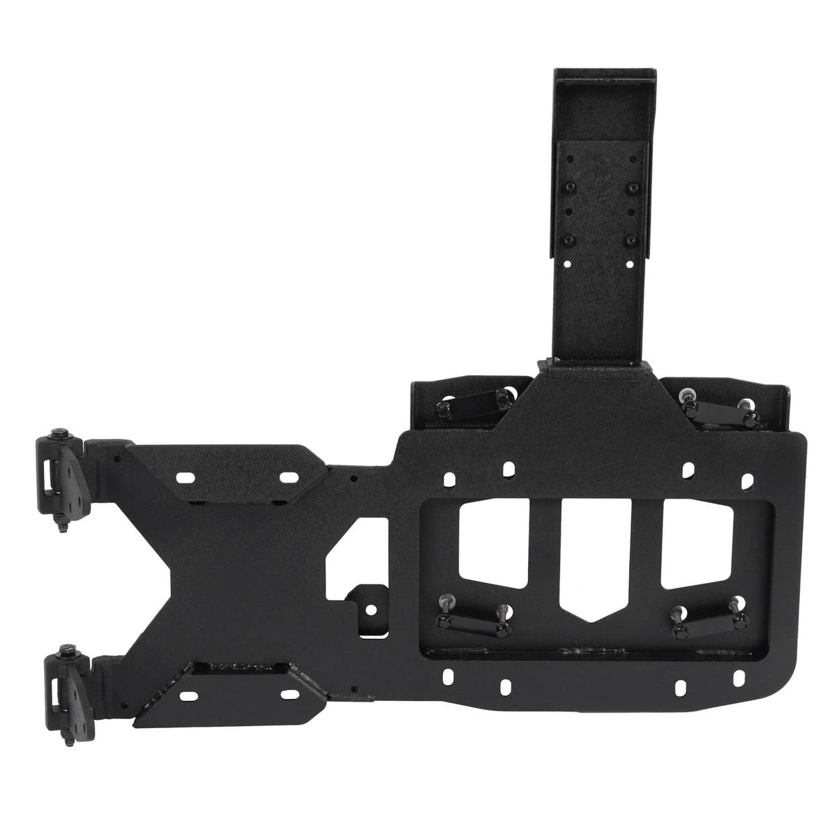 Solid Spare Tailgate Spare Tire Carrier For Jeep Wrangler JL (Not for JK) 18-26 Fit 37" Tire