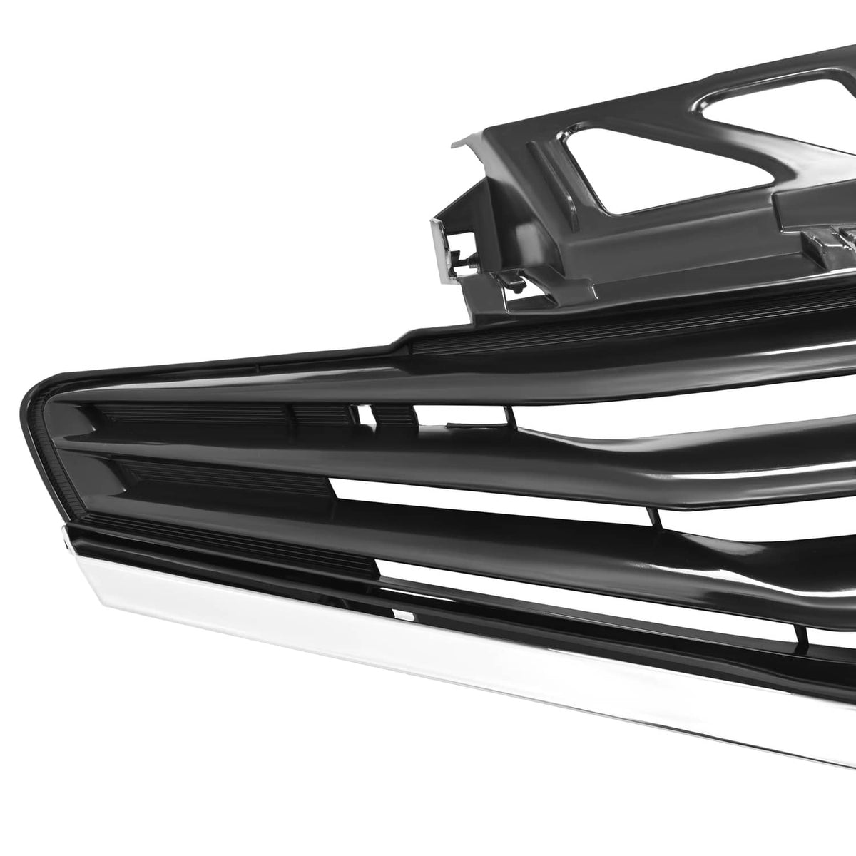 Solid Spare Assembly Front Upper Bumper Grille & Cover For 2014-2016 Nissan Versa Note