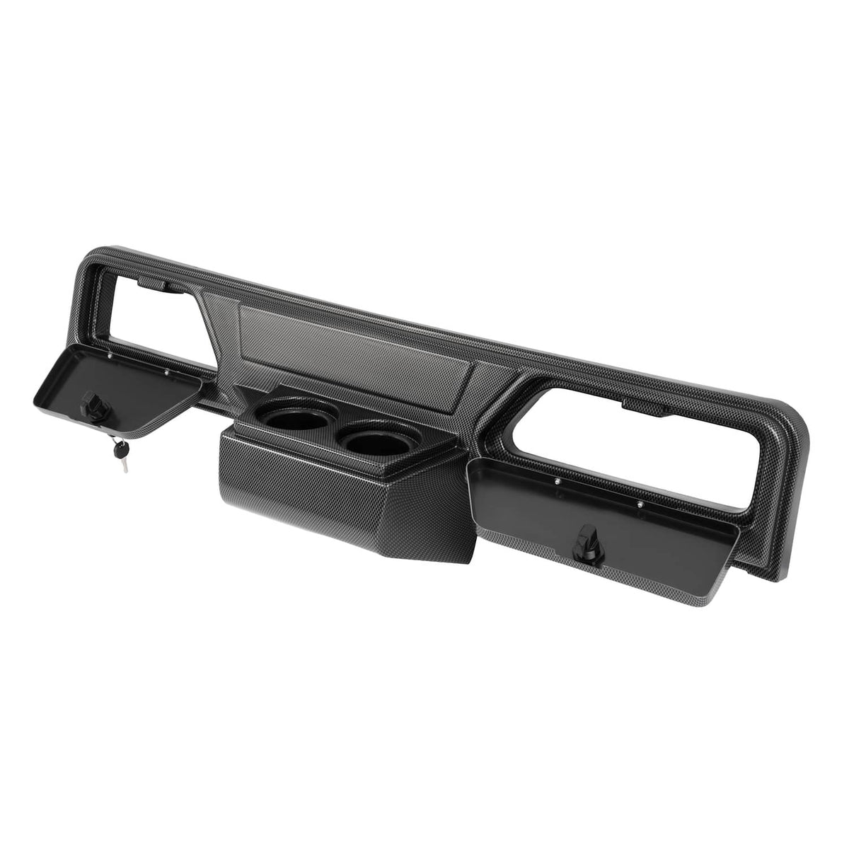 Solidspare For EZGO Marathon 1986-1994 Golf Cart Carbon Fiber Style Dashboard Dash Cover
