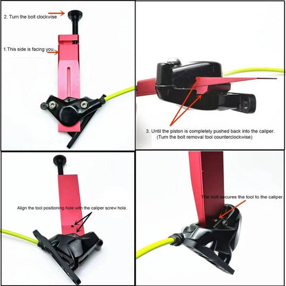 Solidspare Bicycle Brake Caliper Piston Press Tool For Sram Brake Caliper Bike Disc Tools