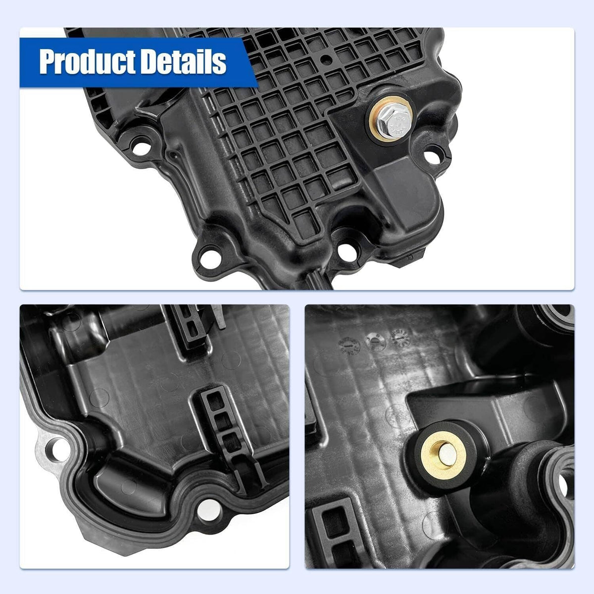Solidspare Engine Oil Pan w/ Gasket for 2017-2022 Infiniti Q50 Q60 3.0L V6 RWD 111105CA2A