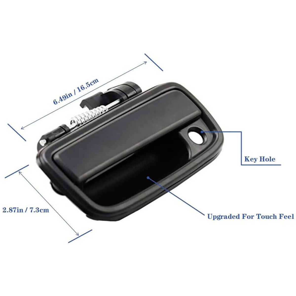 Solidspare 1Set Front Outside Outer Door Handles For 1995-2004 Toyota Tacoma 6921035020