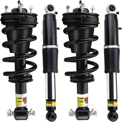 Solidspare 4Pcs Front Rear Shock Struts w/Magneride For 2007-2014 Cadillac Chevrolet GMC