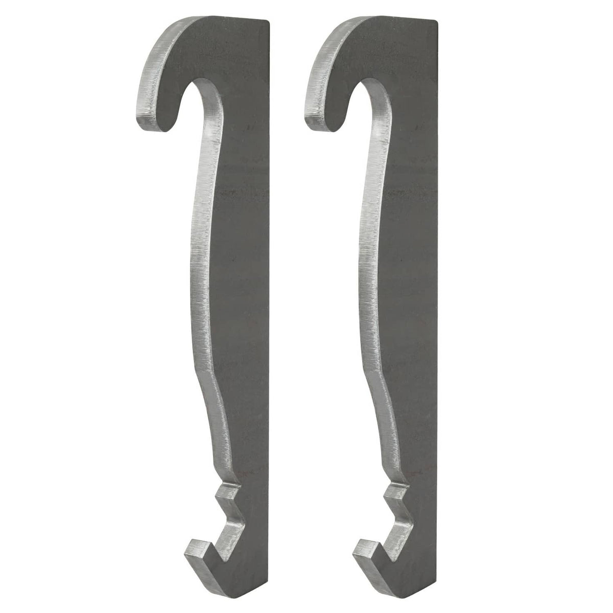 Solidspare 2pcs Steel Quick Attach Bracket 1-1/2" For Cat Fusion Coupler Loader mounts