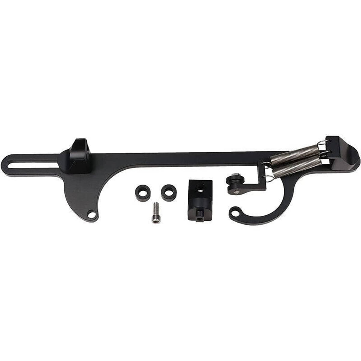 Solidspare Aluminum Throttle Cable Carb Bracket For Holley 4150 4160 Carb 350 400 SBC New