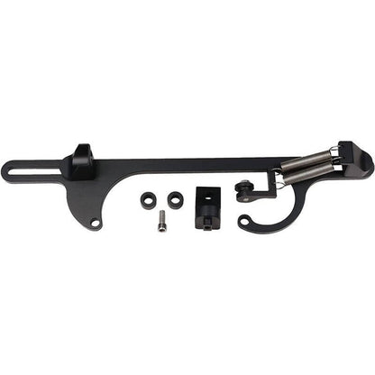 Solidspare Aluminum Throttle Cable Carb Bracket For Holley 4150 4160 Carb 350 400 SBC New