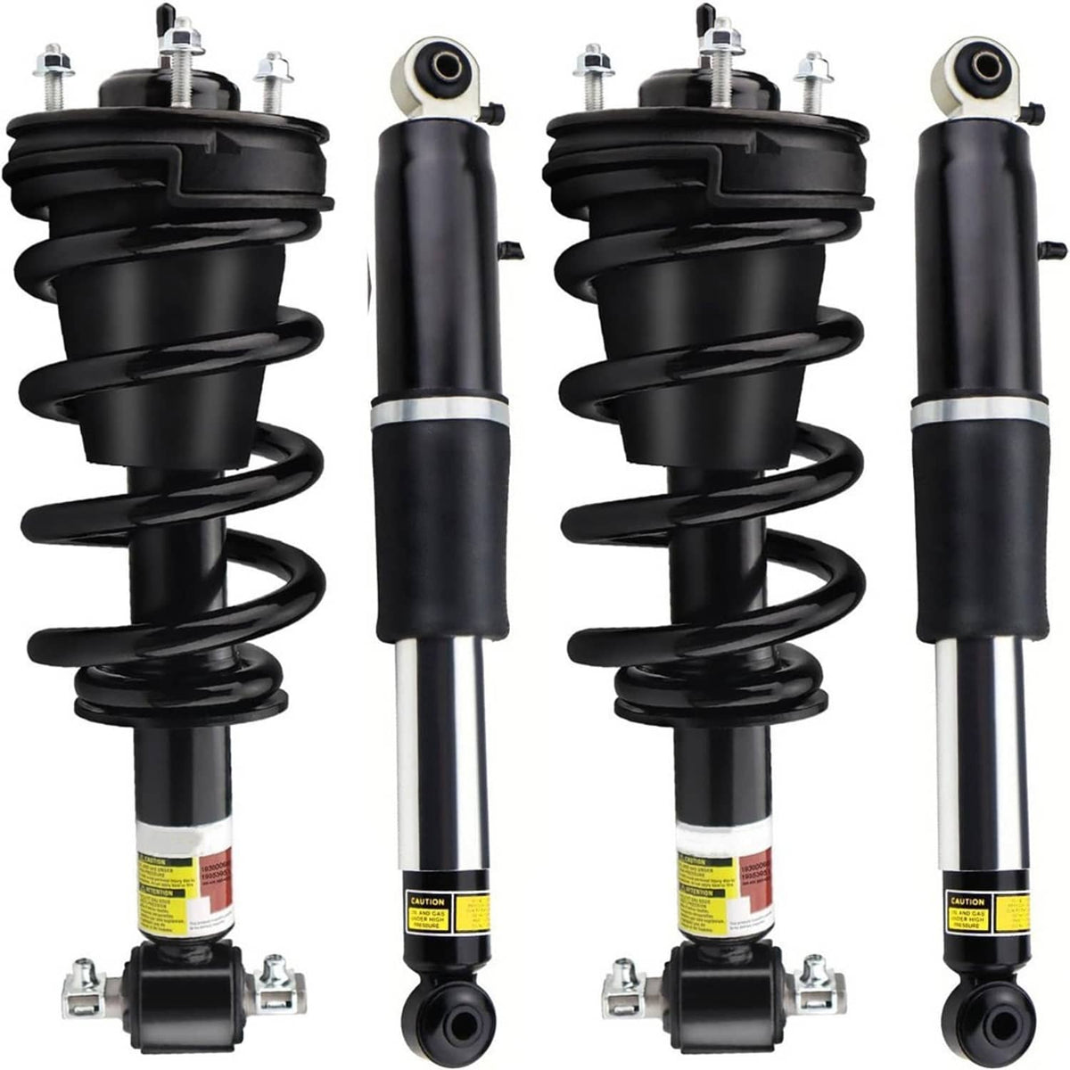 Solidspare 4x Front Rear Shock Struts w Magneride For 2007-2014 Cadillac Escalade Tahoe GMC