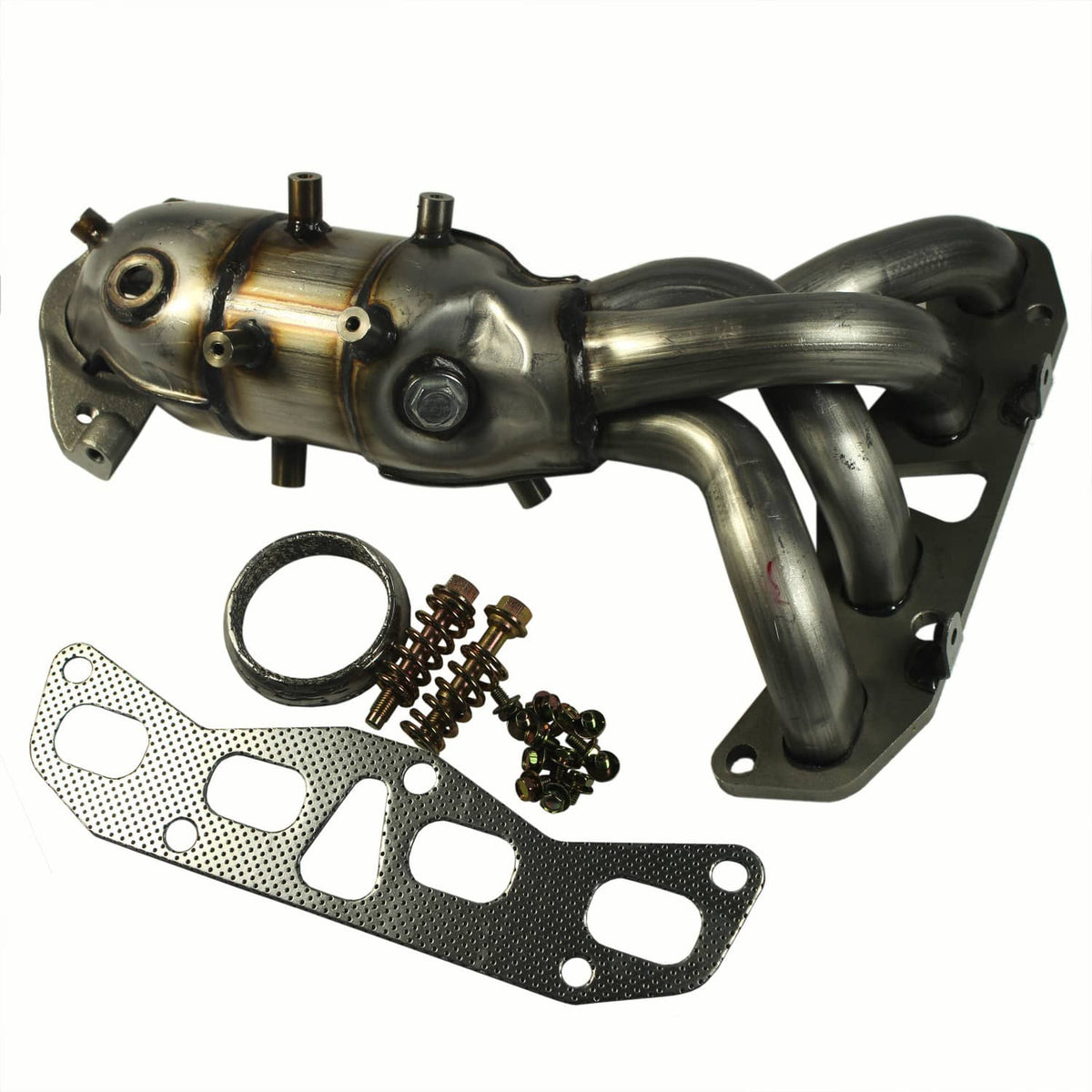 Solidspare Exhaust Manifold w/ Catalytic Converter For 2002-2006 Nissan Altima 2.5L NEW