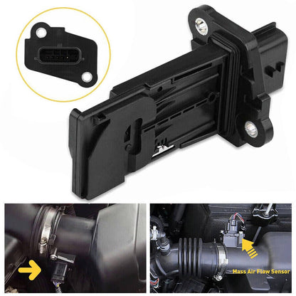 Solidspare New Air Flow Sensor Meter Black For 2013-2015 Nissan Altima 2.5/Sentra 1.8 Mass