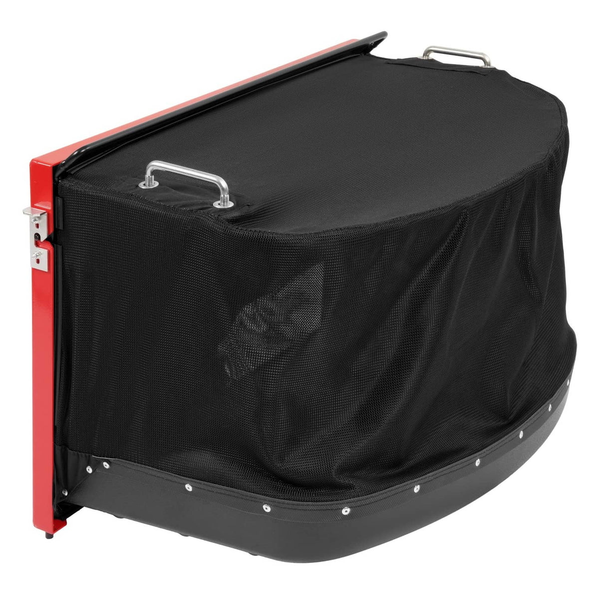 Solidspare Side Mount Catcher For Universal Red+Black Powder Coated Grass Catcher Frame