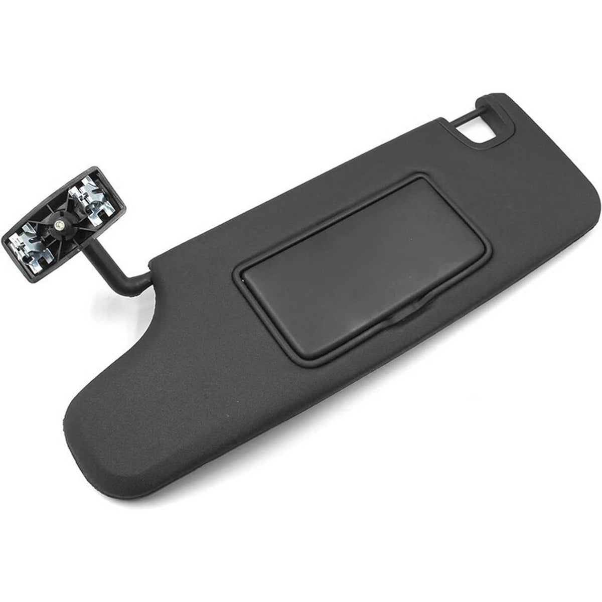 Solidspare New Black Sun Visor 6CJ07DX9AA Left Driver Side For 2007-2018 Jeep Wrangler JK