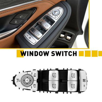 Solidspare 2229056800 Power Window Master Control Switch For Mercedes Benz C300 C63 W205