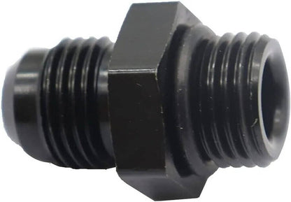Solidspare Flexible SS Braided Transmission Cooler Lines Kit (6AN Hose) For GM 4L60E 4L80E