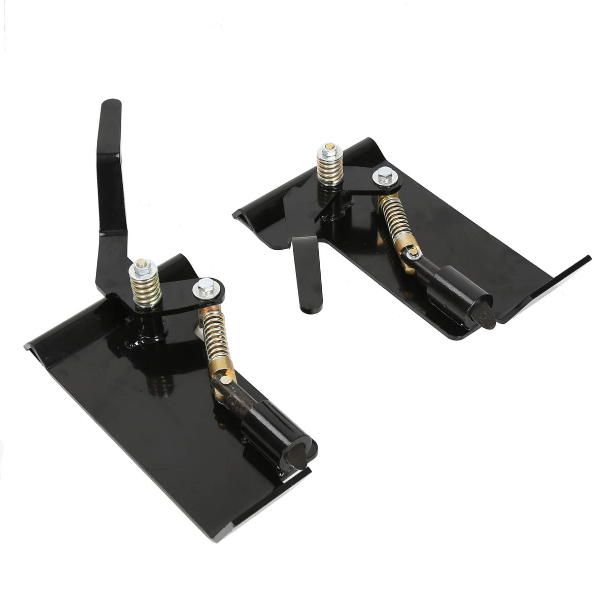 Solidspare Conversion Adapter Latch Box & 1/2" Mount Plate for Skid Steer Quick Tach Attach